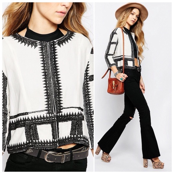 Raga Embroidered Beaded Boho Jacket - Picture 2 of 8